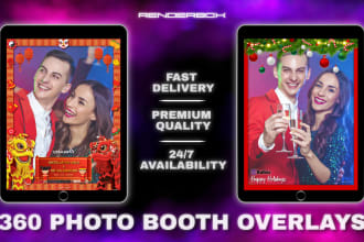do creative 360 photo booth and photo strip
