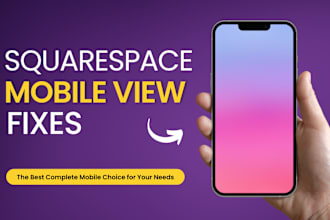 fix squarespace website responsive mobile issues professionally