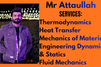 help in thermodynamics,heat transfer,fluid mechanics,engineering dynamics static