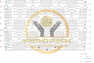 create a crochet or knitting chart for your written pattern