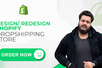 do shopify website design or shopify store design or redesign