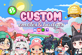 make amazing youtube membership emotes and badges