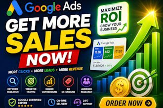 setup and manage effective google ads adwords PPC campaigns