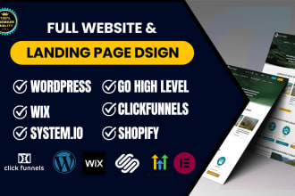 responsive dynamic wordpress website using elementor pro