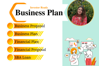 write a comprehensive business plan and financial plan