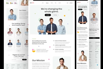 design webpages and UI UX using PSD, figma, and adobe xd
