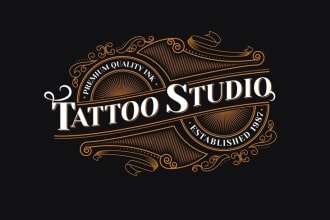 do make an modern tattoo logo