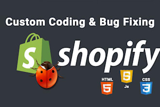 fix and customize your shopify dropshipping store