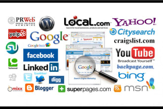 do any country local business citations and directory submission for local SEO
