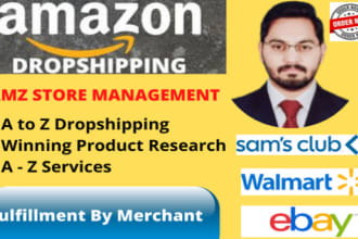 manage your amazon dropshipping store and walmart to amazon product research