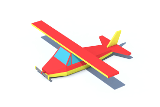 create a low poly 3d model for your game