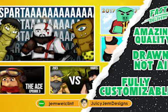 draw your minecraft youtube thumbnail