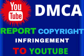 remove leaked and infringing content over youtube under dmca