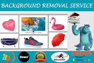 do super fast background removal service