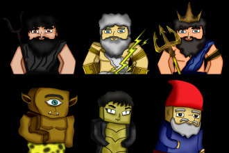 draw your base character for your nft collection or items