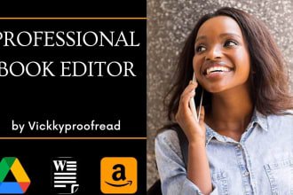 do professional proofreading and book editing services