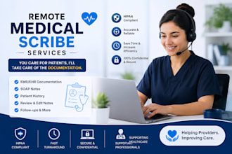 provide healthcare practices virtual medical scribe solutions