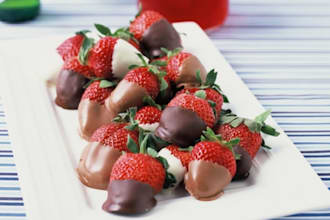 send you my perfect chocolate strawberries recipe