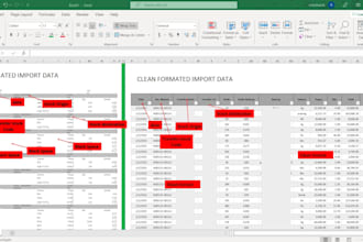 clean format your excel data
