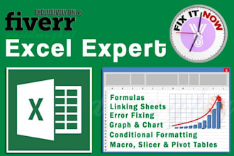 excel spreadsheets, dashboard, pivot chart with formulas