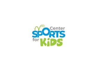 design eye catching kids sports program logo branding package