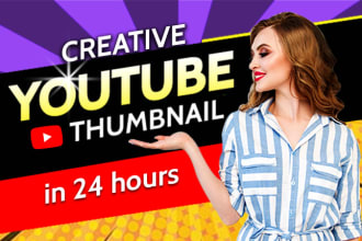 do creative youtube thumbnail design
