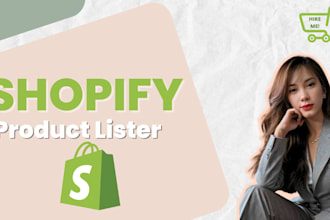 do shopify product listing and order management