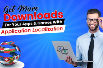 offer aso service like app localization or translation in any language