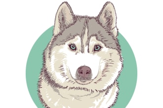draw your pet in my author style