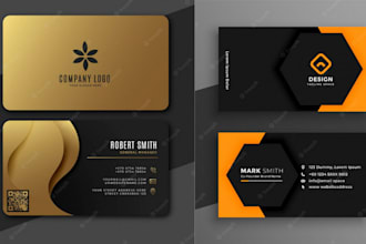 design professional business card and logo