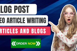 do content writing, copywriting , and SEO article writing