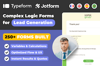 build lead gen forms with complex logic on typeform jotform