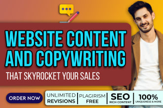 offer professional copywriting services SEO website content