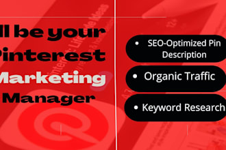 be your pinterest marketing manager