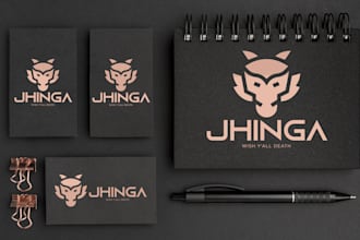 make modern minimilist business logo in 2 hour