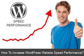 increase web site speed and performance wordpress