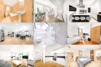 professionally edit real estate images hdr or single shot
