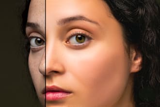 edit and enhance your photos with high end retouching