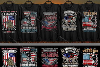 do awesome trendy, custom typography t shirt design, for merch