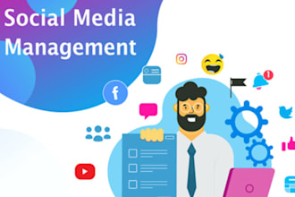 do social media handling and marketing