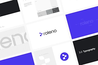 design memorable logo and brand book for your business
