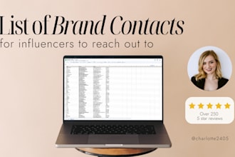 help you get influencer brand deals