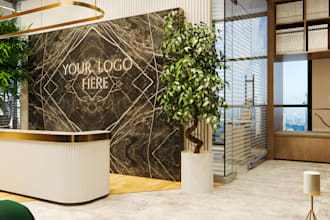 design and render retail stores, restaurants office interior