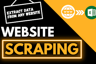 do web scraping, data collection, extract mining map, shopify product