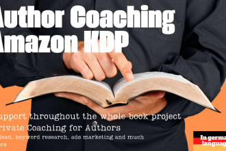 coach authors throughout there whole book project for amazon KDP