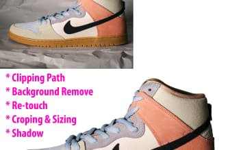 do clipping path, background remove on any product image