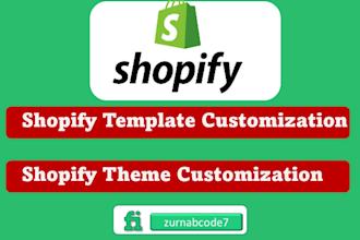 create shopify custom templates, custom designed templates