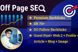 build contextual SEO do follow backlinks to increase high da