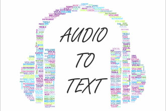 transcribe your audio files to text in minutes