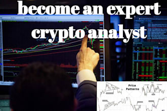 make you a pro crypto technical and  onchain analyst trader